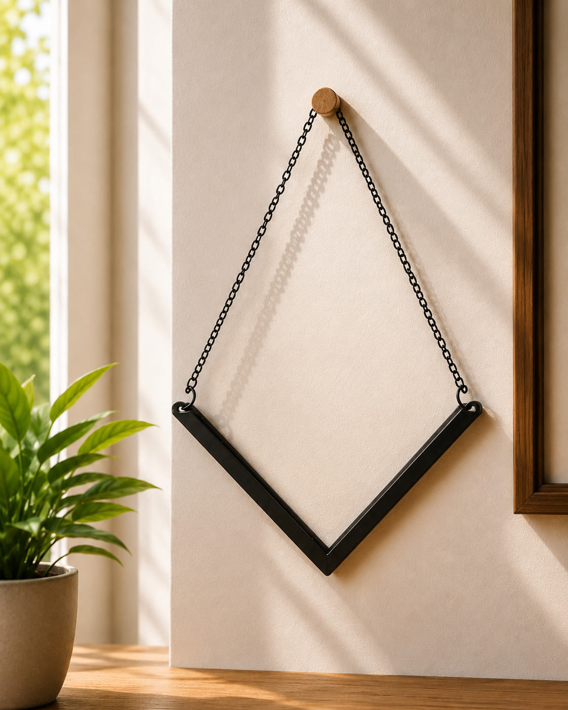 ShapeFrame™ Diamond Panel Hanging Display System 7cm