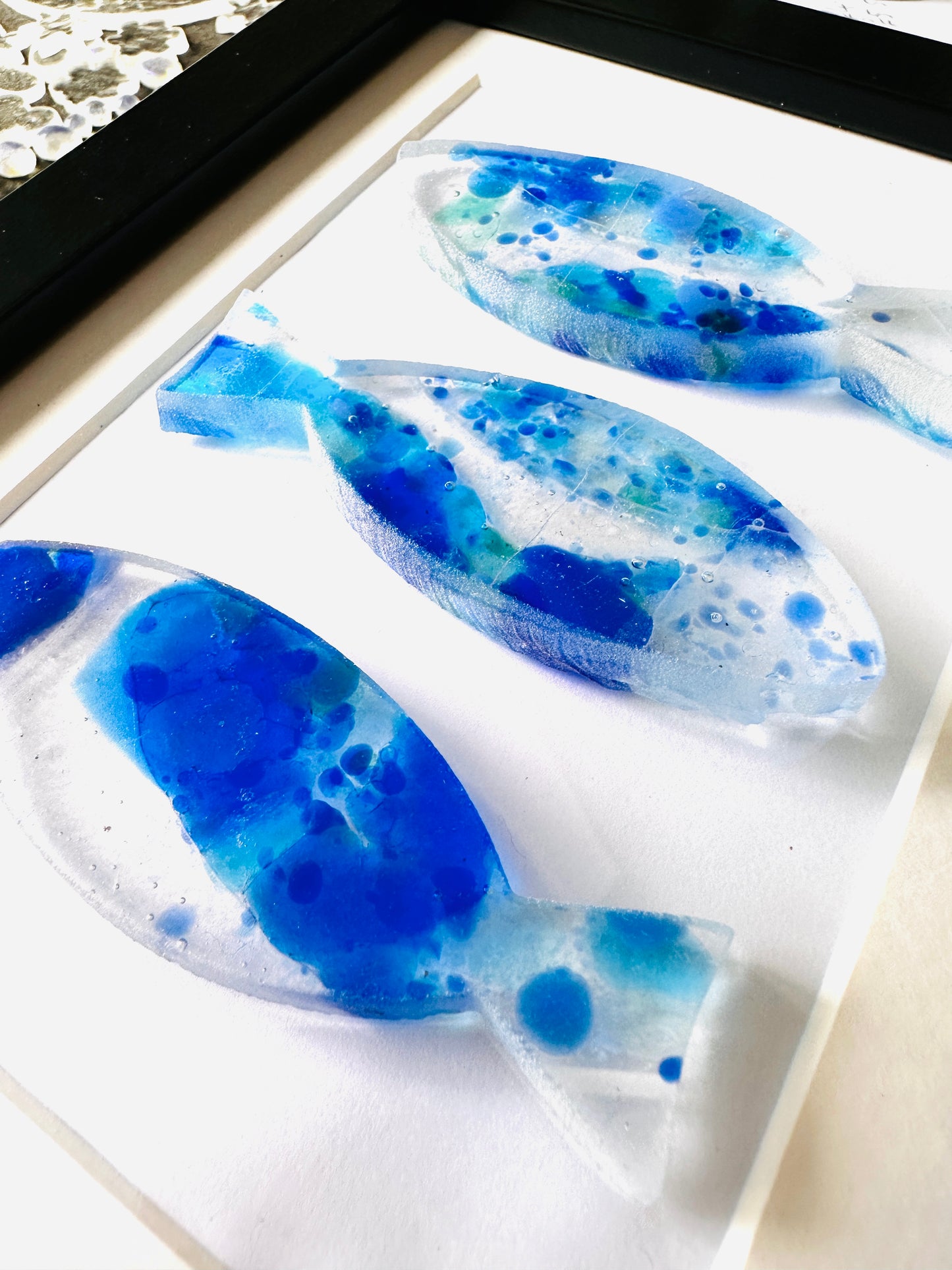 Handmade coloured Fish 8cm