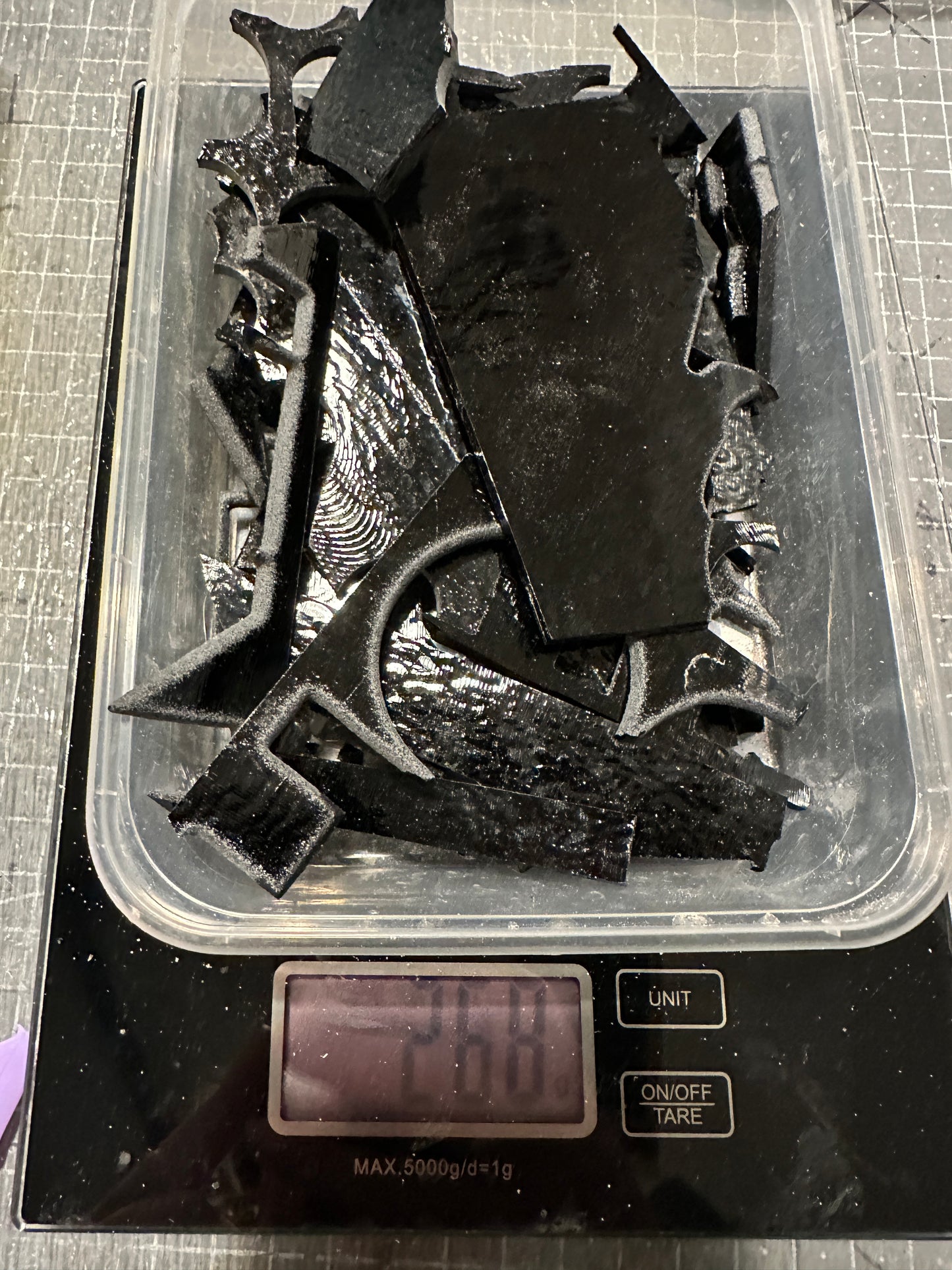 Black Coe 90 scraps
