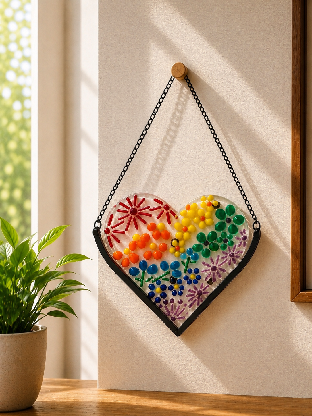 ShapeFrame™ Heart Hanging Display System