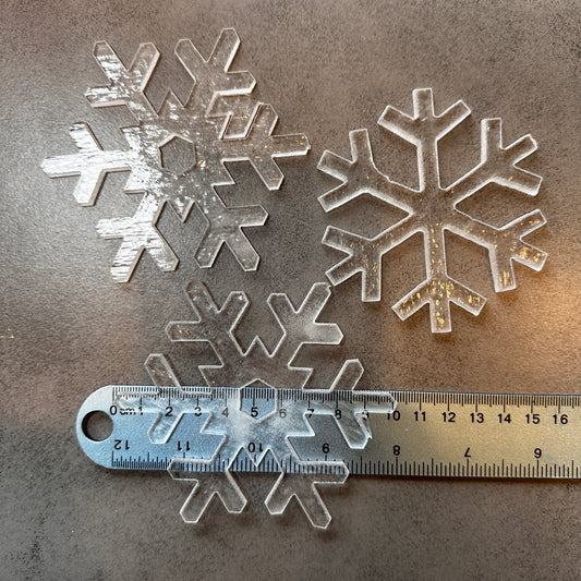 Seconds 10cm  snowflakes  COE 90