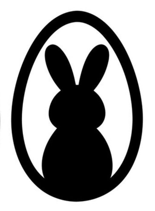 Easter egg rabbit