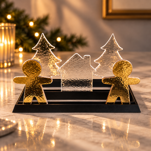 Glass Shapes™ Black rectangle Tabletop Display Base – PRE SALE