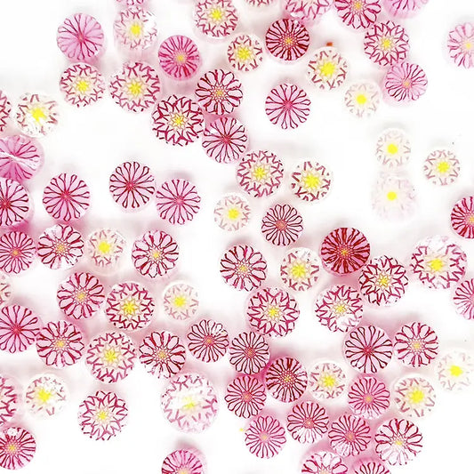 PINK CHRYSANTHEMUM – 90COE- Tabitha’s Glass Emporium