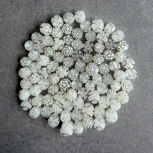White stars- Tabitha’s Glass Emporium