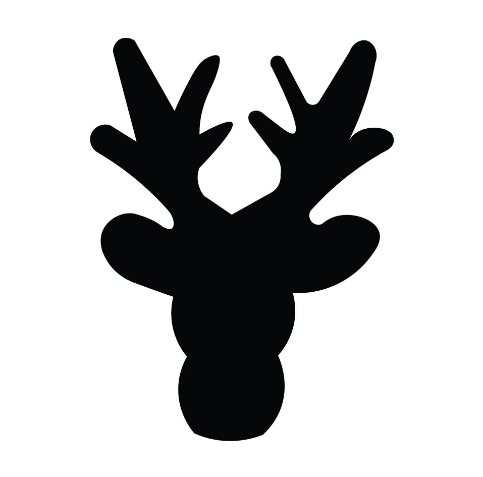 Reindeer Head – Glass Shapes